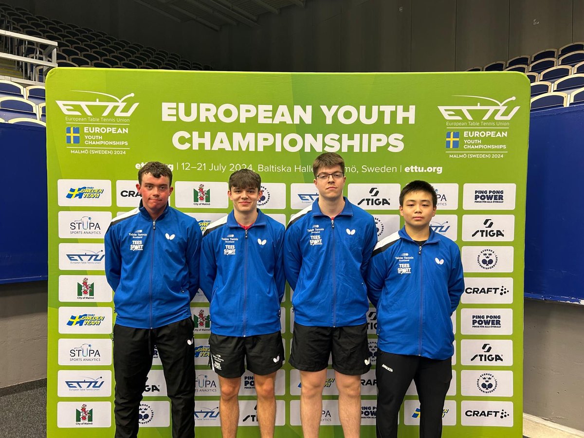 AberdeenTT's tweet photo. Great week of 🏓 for Kiishi, @WojcickaMaja and @HarryB_TT at European Youths in Malmo 🇸🇪. All three securing some individual wins and lots of experience gained 
@TableTennisScot https://t.co/NQiQ6RMSC9