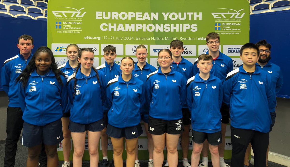 AberdeenTT's tweet photo. Great week of 🏓 for Kiishi, @WojcickaMaja and @HarryB_TT at European Youths in Malmo 🇸🇪. All three securing some individual wins and lots of experience gained 
@TableTennisScot https://t.co/NQiQ6RMSC9