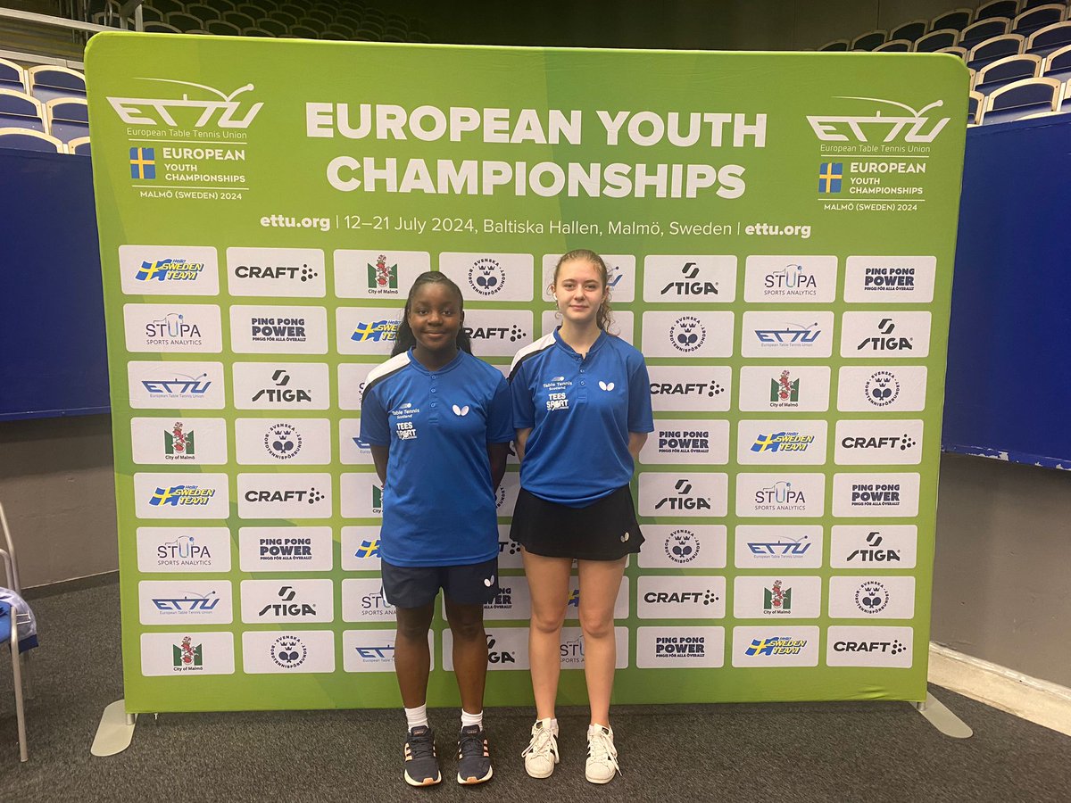 Great week of 🏓 for Kiishi, <a href="/WojcickaMaja/">Maja Wojcicka</a> and <a href="/HarryB_TT/">Harry</a> at European Youths in Malmo 🇸🇪. All three securing some individual wins and lots of experience gained 
<a href="/TableTennisScot/">TableTennisScotland</a>