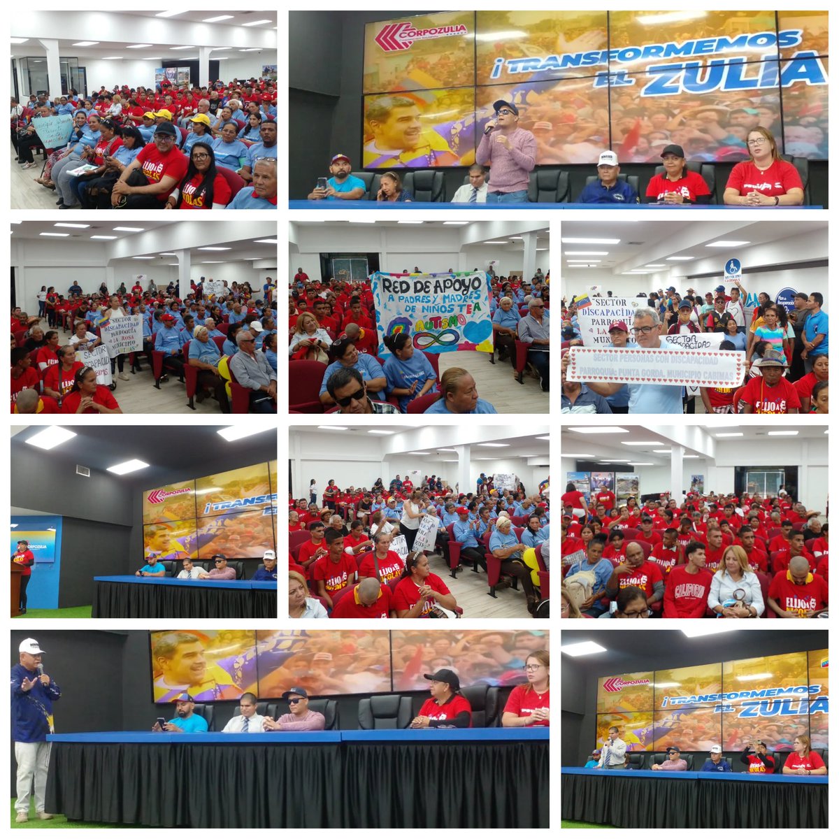 Luisito_Bandera's tweet photo. 🇻🇪🚩 #PuebloVictorioso Movimientos de Personas con Discapacidad del Estado Zulia suman su apoyo al Presidente y Conductor de Victorias Nicolas Maduro @corpozuliaofi @NestorLReverol @EmpoderatDLaRed @SierraMaracaibo @EDELVISVARGAS @LuisDMorillo 🚩🇻🇪 https://t.co/h7C2iBaL83