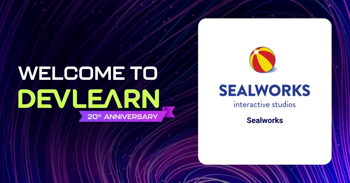 Join us in welcoming another Platinum Sponsor to #DevLearn 2024! <a href="/sealworks/">Sealworks</a> blends design and technology to create impactful digital experiences. Learn more about Sealworks and the other solution providers who will be in Las Vegas November 6 - 8: ow.ly/gXoa50SGhMg