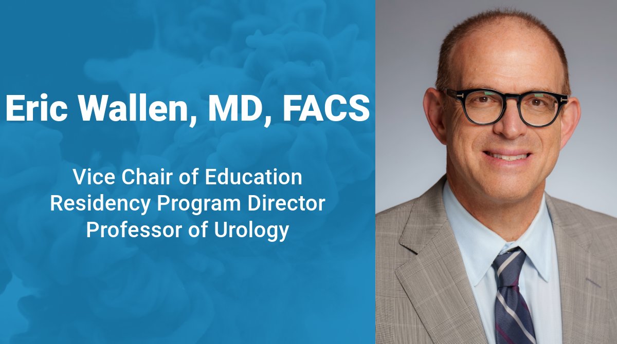 Urology@UNC (@uncurology) on Twitter photo 🎉Congratulations to Dr. Eric Wallen (<a href="/EMW2000/">Eric Wallen</a>) on his appointment as Chair of the Department of Urology at <a href="/MUSChealth/">MUSC Health</a>!
Dr. Wallen leaves a remarkable legacy at <a href="/UNC_Lineberger/">UNC Lineberger</a>, & he will be greatly missed! Best wishes on this new chapter!
ow.ly/V71M50SGcC6 🎉Congratulations to Dr. Eric Wallen (<a href="/EMW2000/">Eric Wallen</a>) on his appointment as Chair of the Department of Urology at <a href="/MUSChealth/">MUSC Health</a>!
Dr. Wallen leaves a remarkable legacy at <a href="/UNC_Lineberger/">UNC Lineberger</a>, & he will be greatly missed! Best wishes on this new chapter!
ow.ly/V71M50SGcC6