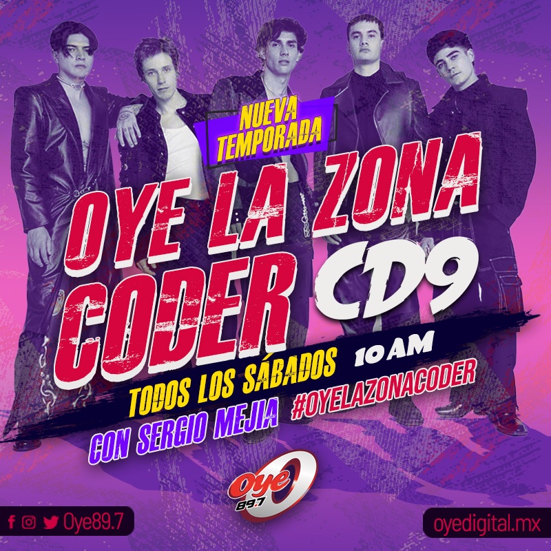 Oye 89.7 (@oye897) on Twitter photo ¡No te pierdas todos los detalles de #TheLastParty con <a href="/OyeSergioMejia/">Sergio Mejía</a> en <a href="/OYELAZONACODER/">OYELAZONACODER</a> 🎶🙌🏻
Comparte tus fotos y videos con nosotros usando el hashtag #OyeLaZonaCoder 👀✨
#Oye897fm #CD9EnOye ¡No te pierdas todos los detalles de #TheLastParty con <a href="/OyeSergioMejia/">Sergio Mejía</a> en <a href="/OYELAZONACODER/">OYELAZONACODER</a> 🎶🙌🏻
Comparte tus fotos y videos con nosotros usando el hashtag #OyeLaZonaCoder 👀✨
#Oye897fm #CD9EnOye