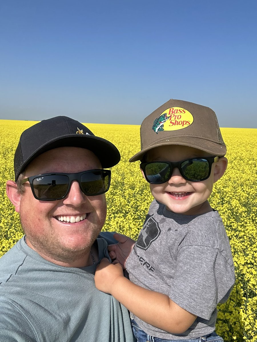 Was lucky enough to have all 3 boys spend some time with dad in the field this week #agronomistsintraining