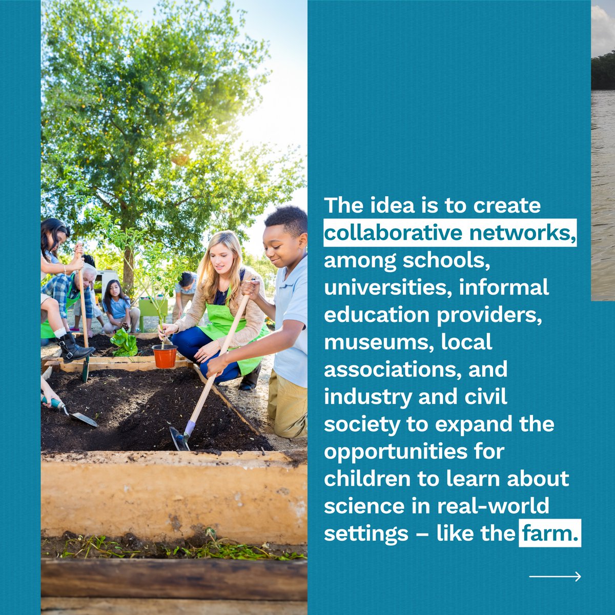 EUScienceInnov's tweet photo. Learning beyond the classroom – bringing science teaching into the real world. 

 Learn more ➡️ https://t.co/5zYWs3dQ9s 

 #ResearchImpactEU #HorizonMagazine