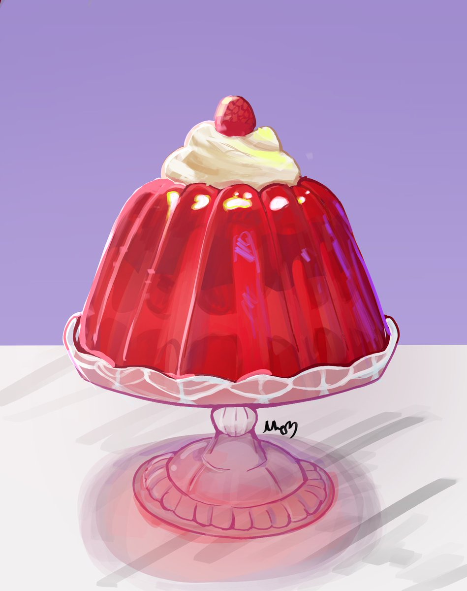 Draw_Mei's tweet image. jellyyy 
(❤️&amp;amp;🔁)
#colorpractice #JellyDoodle #jelly #trending #digitalart #digitalartsit #art #artwork #colorvalue #foodart