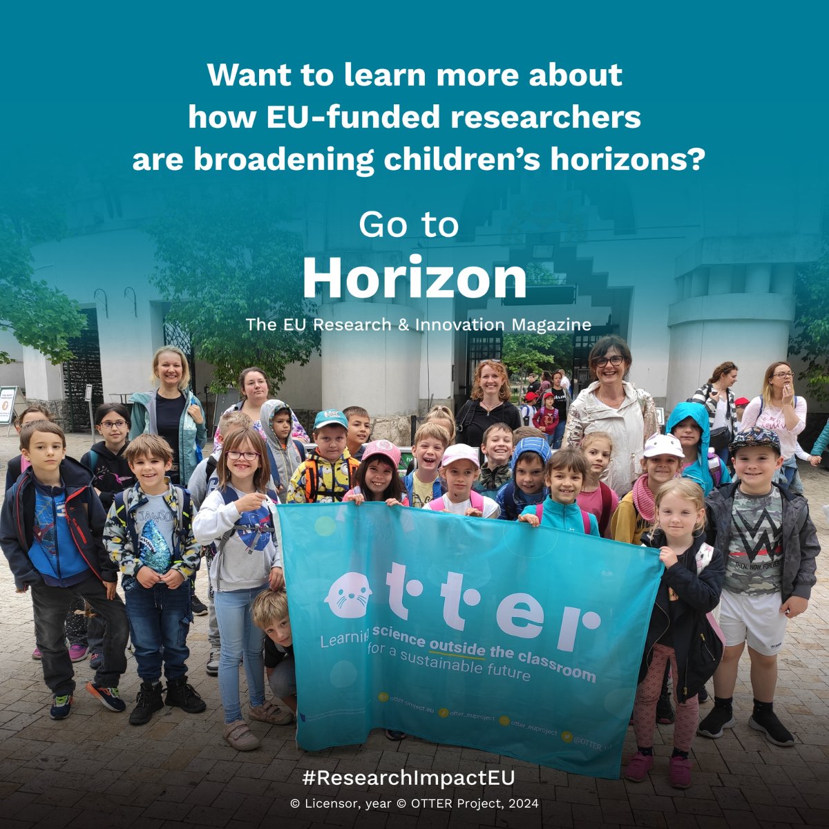 EUScienceInnov's tweet photo. Learning beyond the classroom – bringing science teaching into the real world. 

 Learn more ➡️ https://t.co/5zYWs3dQ9s 

 #ResearchImpactEU #HorizonMagazine