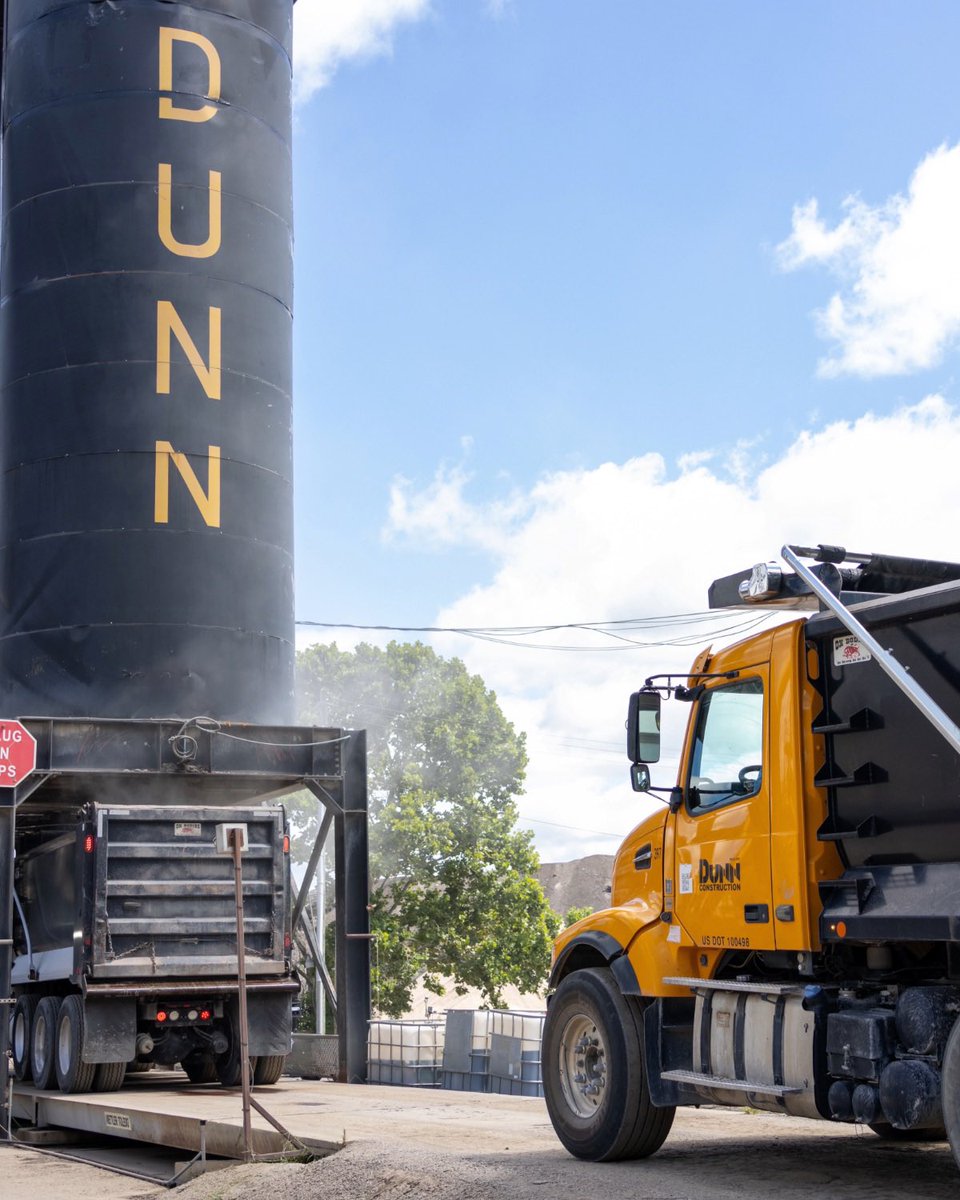 Fridays are meant for hauling asphalt! Did you know? Asphalt is the most recycled material in the United States, aligning perfectly with our commitment to environmental sustainability.