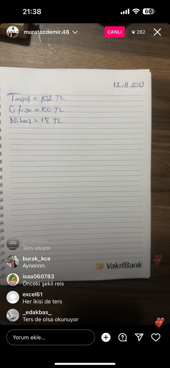f_hepatica's tweet photo. @46zehir 12 Kasım 2023 ( 9ay önceki ) fiyatlar. Canlıda ekran kaydı alın dedin reisim. https://t.co/Bdo7Mlc1ln