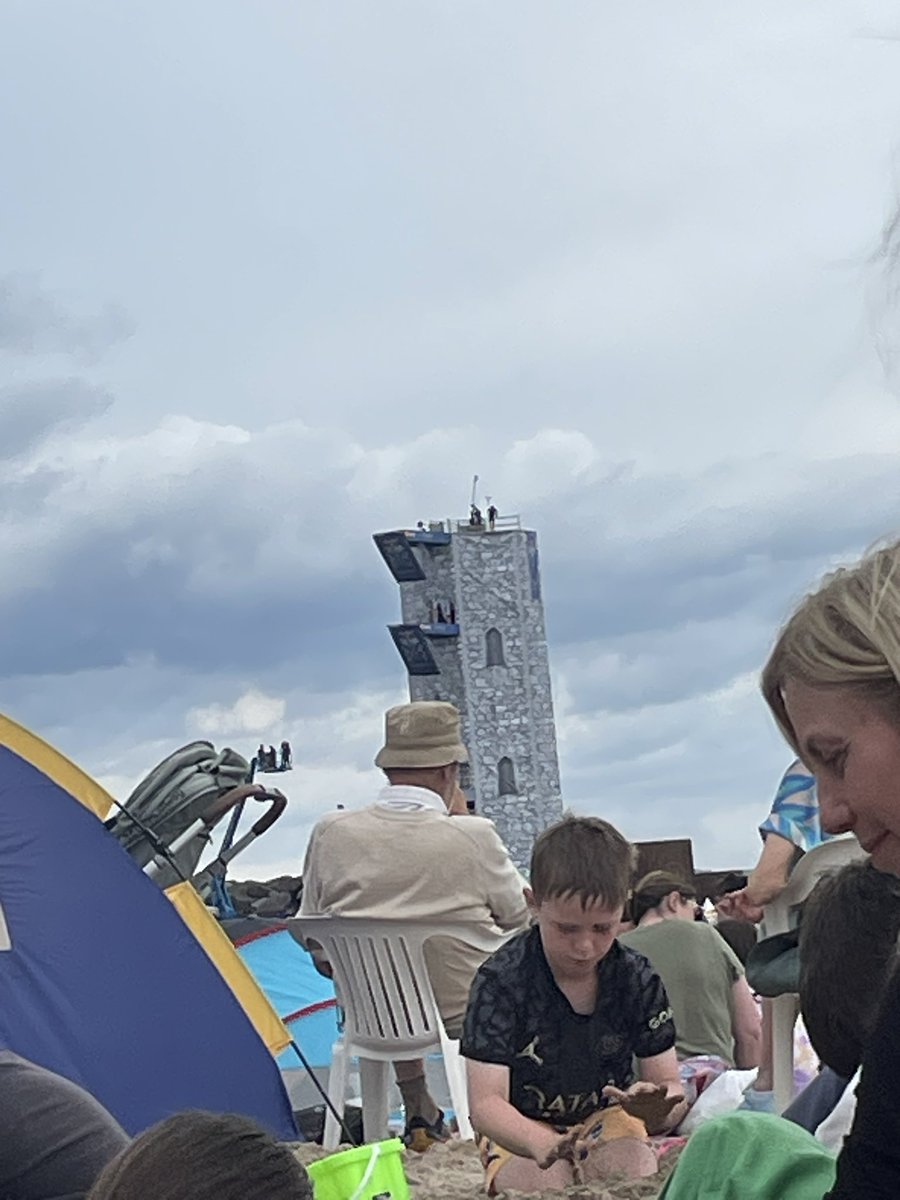 Cliff diving in Ballycastle