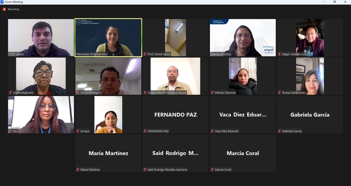 OtriESPOL's tweet image. Se realizó con éxito el Programa ¨Formación de Creadores de Valor¨ con el apoyo de @i3labespol @GlendaS99168151 dirigido a docentes de @ITMinstitucion @UAJMS @lauagrm socios del @ProjectTetris #Erasmus+ #Piloto12 #TetrisProject #creavalorahora @espol