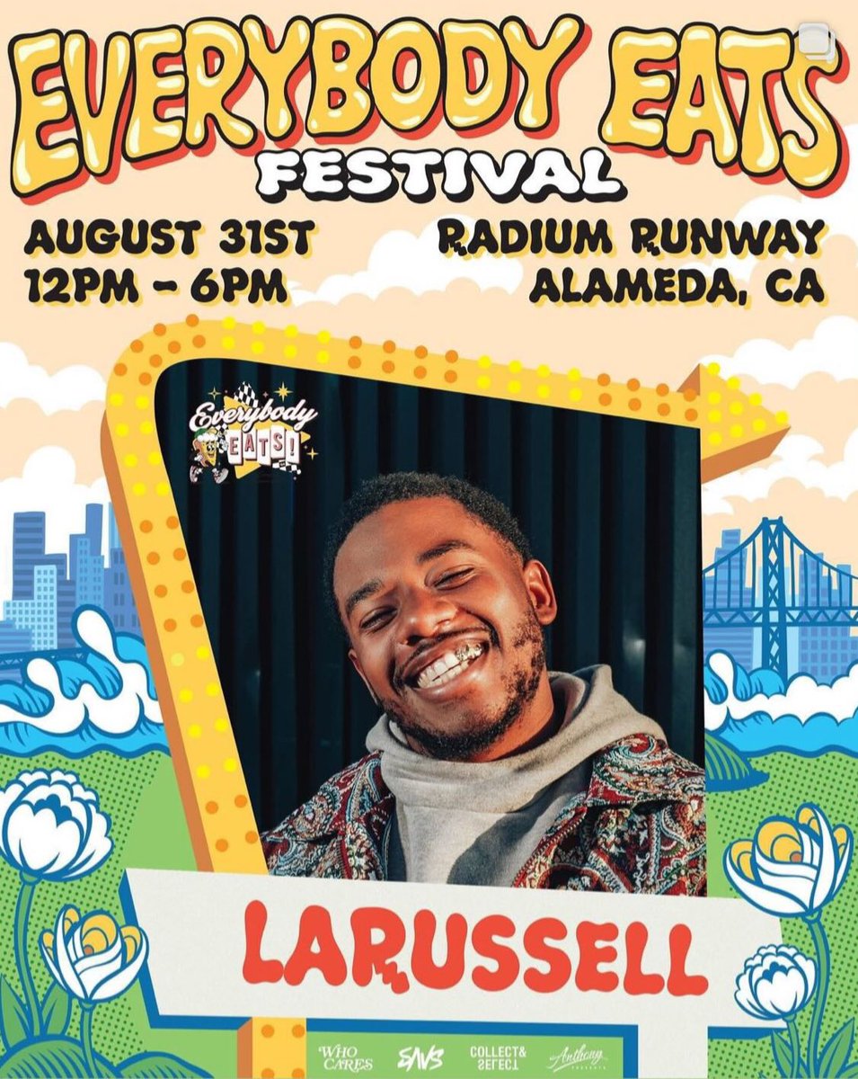DarrellMedellin's tweet photo. August 31st im finna open up for @LaRussellGC ‼️‼️‼️‼️‼️ @ everybody eats festival get you a ticket asap https://t.co/FGvl64YMDz