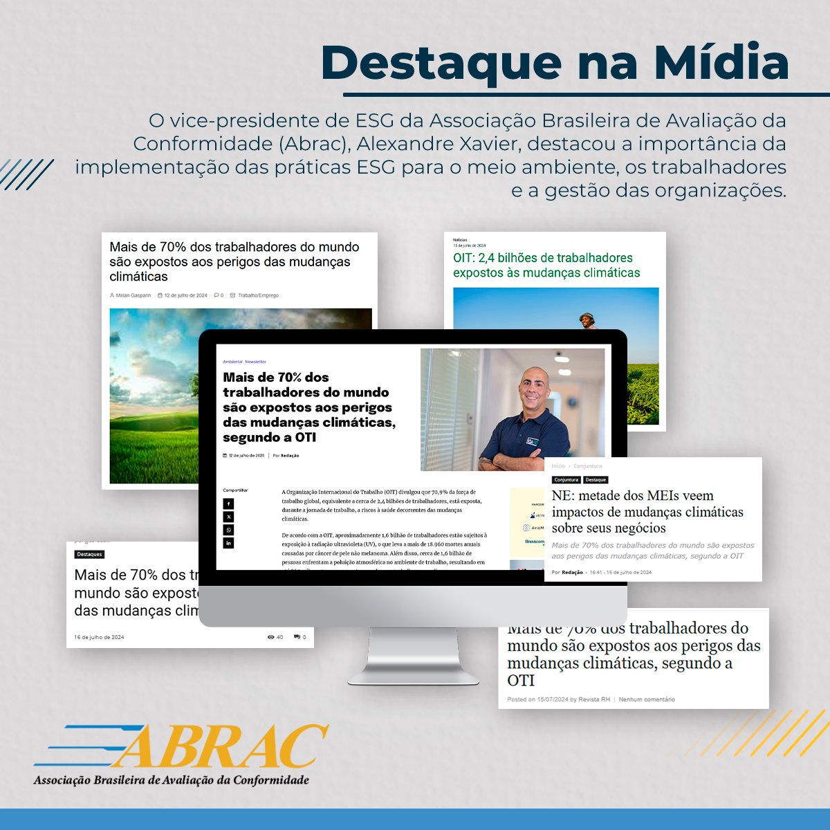 abrac_ac's tweet photo. Na ocasião, Alexandre Xavier falou sobre como as práticas ESG podem ser benéficas para o meio ambiente e a sociedade.

Para ler as matérias, acesse o link: https://t.co/ijFdxi3x90

#abrac #conformidade https://t.co/t2mD3W4VAa