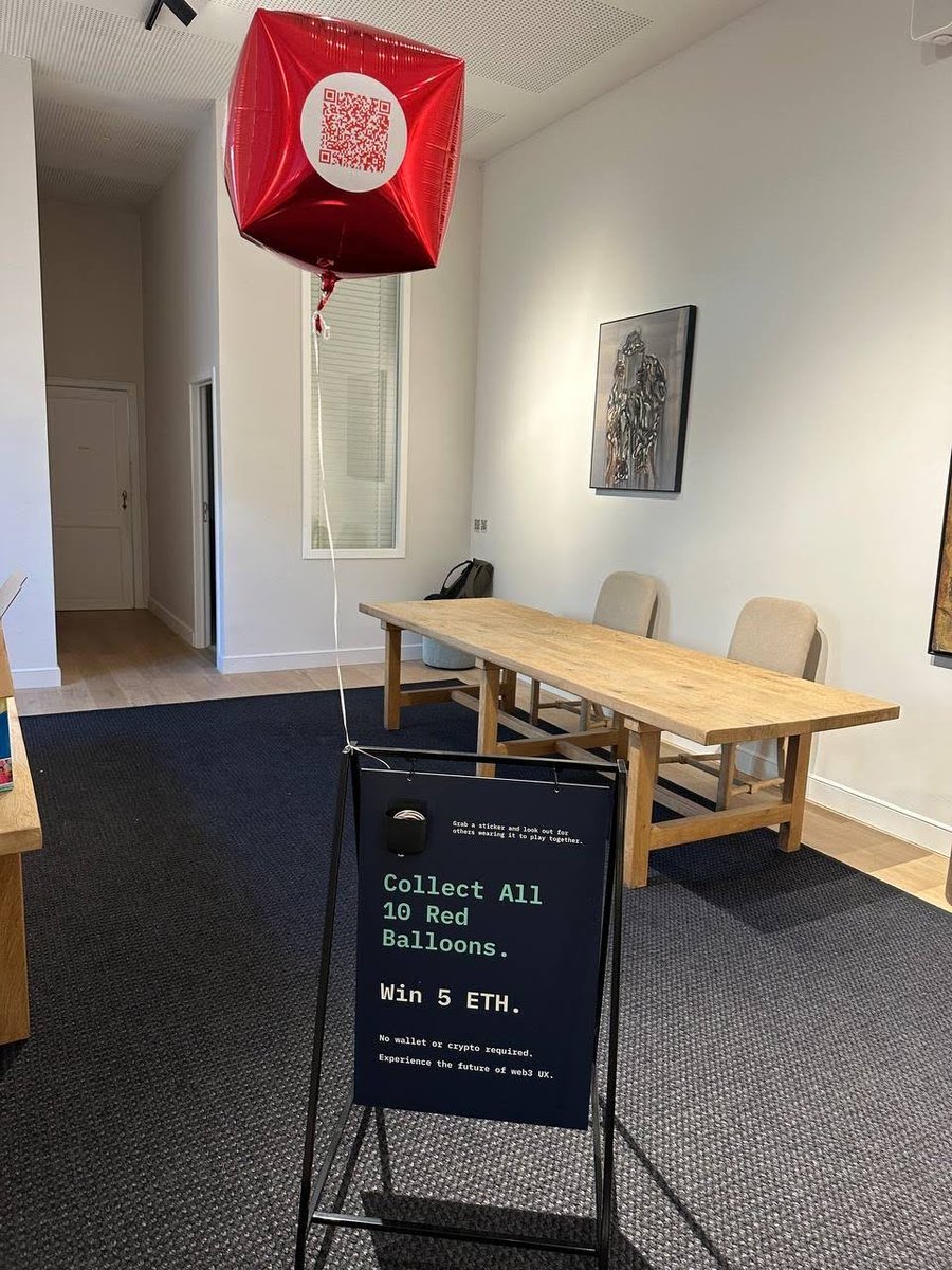 MetaMask Developer (@metamaskdev) on Twitter photo 🎈The Red Balloon game at <a href="/EthCC/">EthCC - Ethereum Community Conference</a> introduced instant onboarding, cost-effective gas sponsorship, and multi-hop delegations, setting a new standard in web3 interaction.
It utilized the MetaMask Delegation Toolkit for an entirely new web3 experience.🧵 🎈The Red Balloon game at <a href="/EthCC/">EthCC - Ethereum Community Conference</a> introduced instant onboarding, cost-effective gas sponsorship, and multi-hop delegations, setting a new standard in web3 interaction.
It utilized the MetaMask Delegation Toolkit for an entirely new web3 experience.🧵