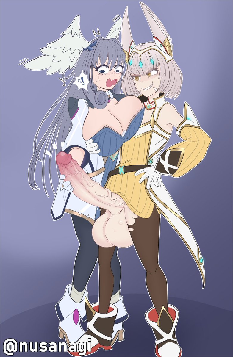 nusanagi's tweet photo. I don't think Melia was prepared for this alliance with Nia. 👀💦

Xenoblade Chronicle 3 Commission for @evluancy ! Thank you very much! 🙏 https://t.co/4mWGZHXhis