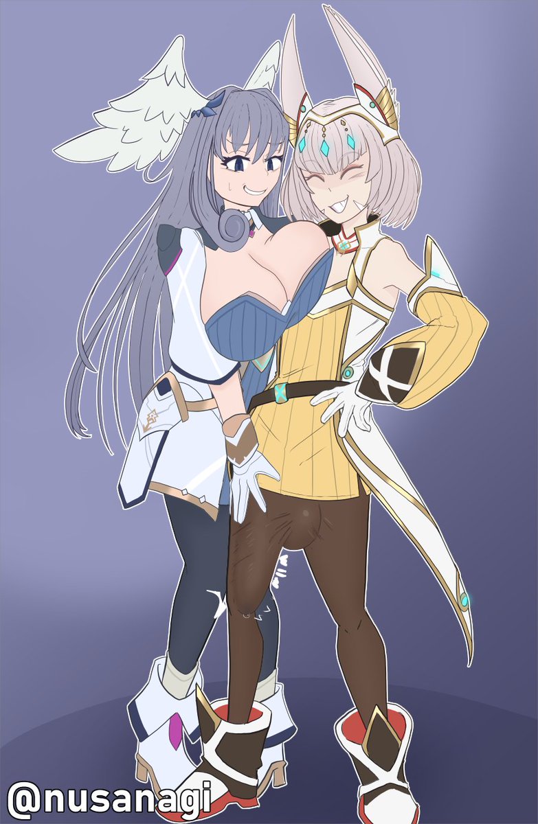 nusanagi's tweet photo. I don't think Melia was prepared for this alliance with Nia. 👀💦

Xenoblade Chronicle 3 Commission for @evluancy ! Thank you very much! 🙏 https://t.co/4mWGZHXhis