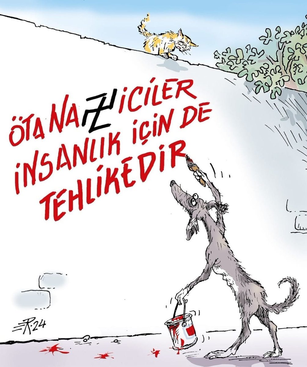 erenaligul's tweet photo. "ötaNAZİciler, insanlık için de tehlikelidir."
Ercan Akyol

#YasayiGeriÇek #KatliamaHayırDe #YasaDeğilCinayet #KatliamaOyumHayır https://t.co/aJ4xmcqNwq