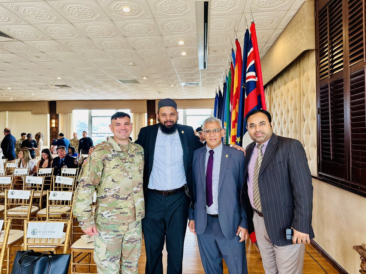 Imamahmedali's tweet photo. It is my honor to introduce the new Garrison Commander of Fort Hamilton, U.S. Army Col. Misty Cantwell. 

She is taking over the base as our good friend Col. Jacobs moves on to new tasks to serve and protect the freedom and democracy of our beautiful country, the USA, which we proudly call home.

We warmly welcome Col. Cantwell and wish her all the best in her new role.

Peace, unity, and equal rights for all are what we demand, as these are the values our next generation requires from us. If we do not uphold these principles, history will not remember us as people of faith.

May our Creator help us to work united for the better future of every race, faith & color. Ameen