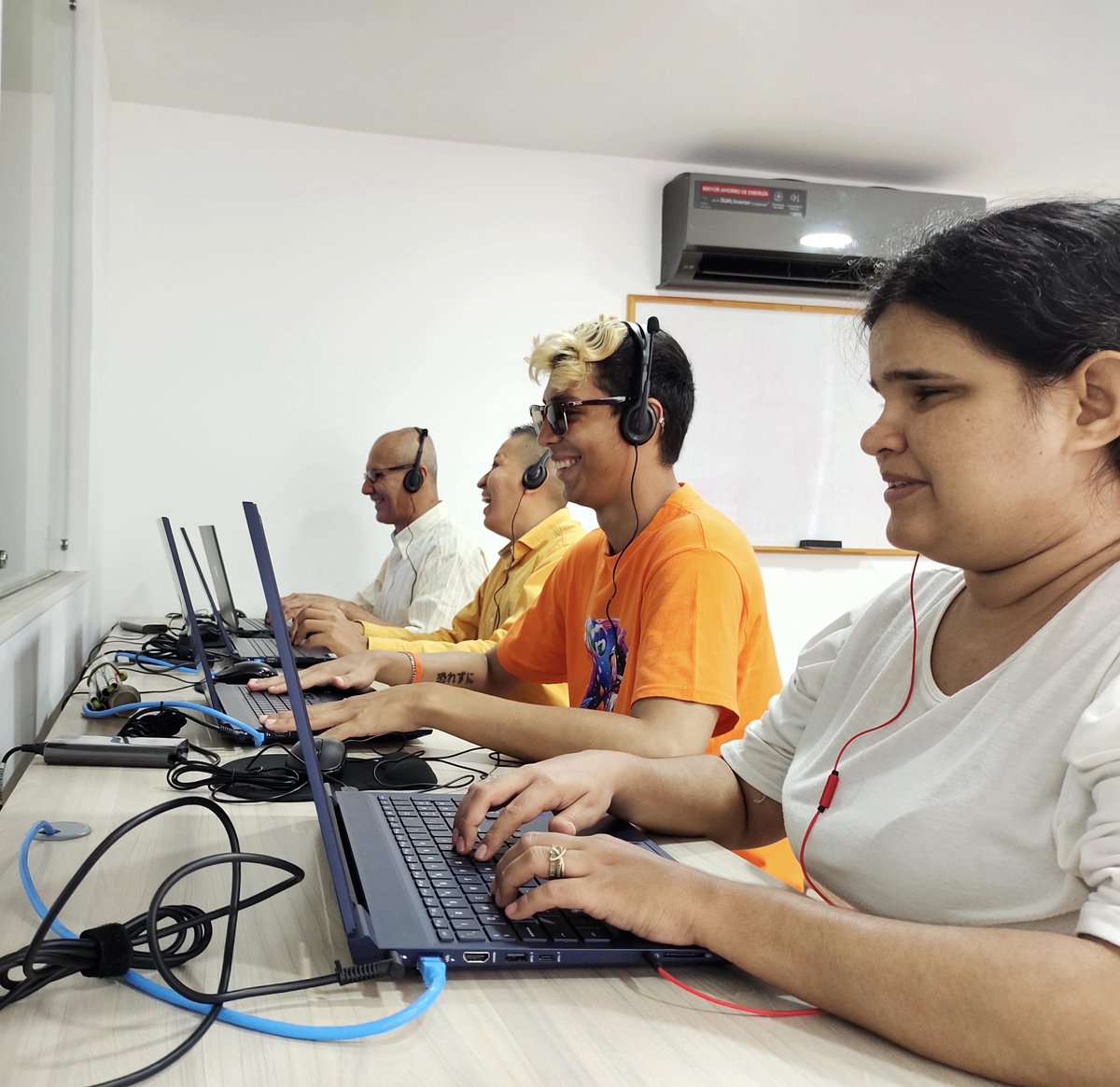 encisosystems's tweet photo. We're happy to announce the beginning of our computer training program for young blind students. Over the next few weeks, these talented individuals will be embarking on a journey to learn:

💻 Basic Computing Skills
🔍 Manual Accessibility Testing
🗣️ Technical English Language https://t.co/fGIAQjLWiK