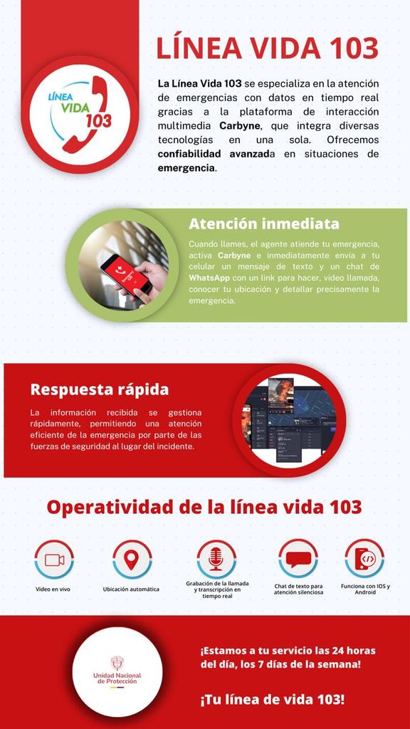 UNPColombia's tweet photo. ¿Cuándo llamar a la línea Vida 103? https://t.co/yhUy0TxxL7