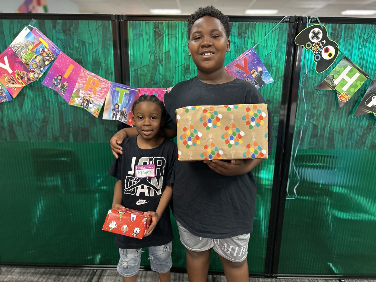SVSFCenter's tweet photo. Celebrating our June birthday boys! Thank you to Blessed Birthdays for being a partner of ours and ensuring each birthday recipient gets a personalized gift from their wish list. It makes our day to see the smiles this brings to our after-school program. #SVSFCenter https://t.co/LzcILGHxa8