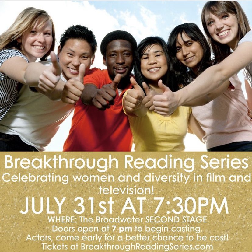 BreakthroughRS's tweet photo. 🎉 🪭 Stay cool with us July 31st! Excited for the scripts going up this month—can’t wait to share more! 

Writers! We’re still accepting submissions for August.
Actors! Come join for a chance to play. 🎭

Tix and submission info below ⬇️

#screenwriting #writingcommunity #actor https://t.co/qsA4rVr01H