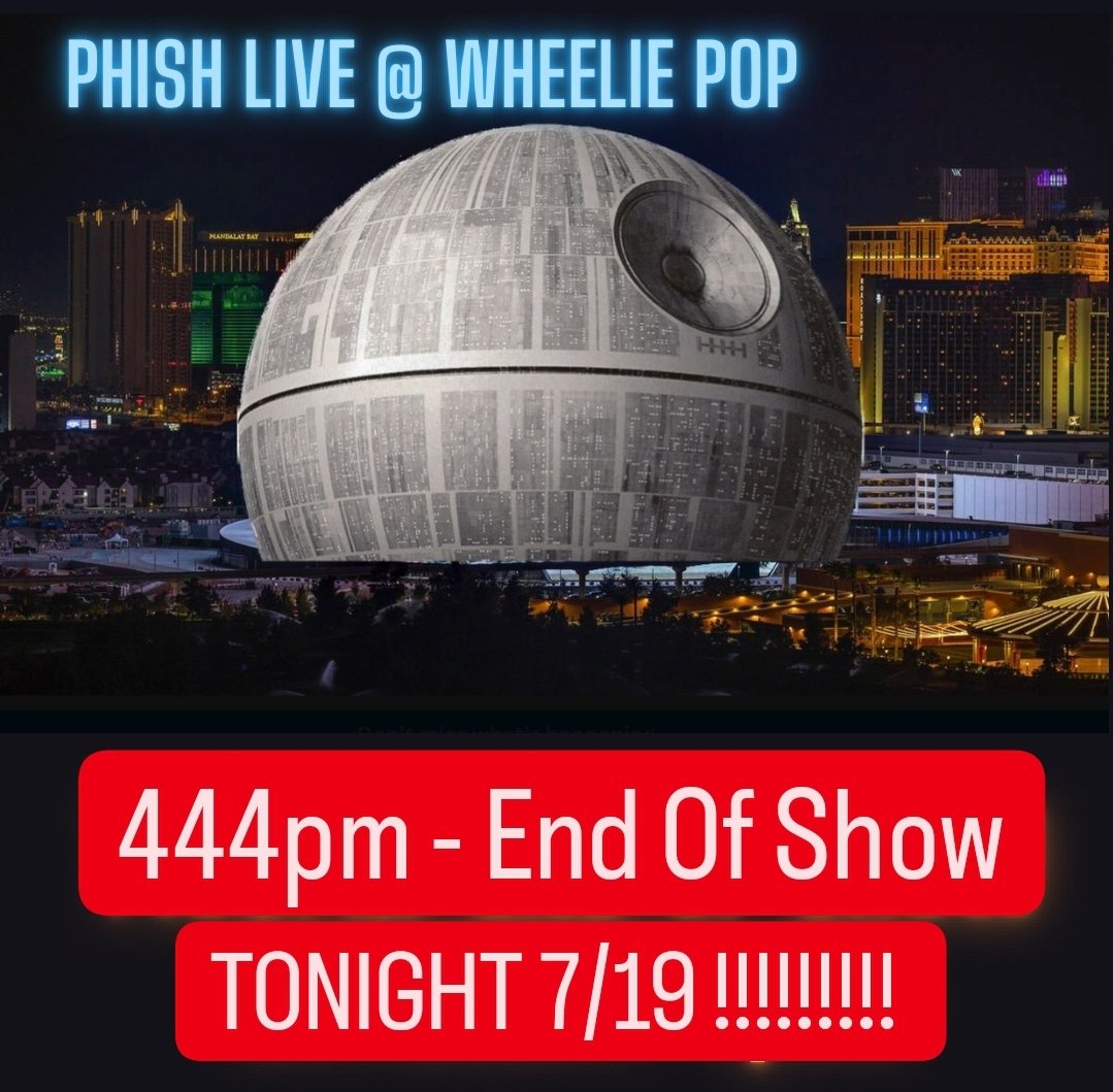 wheeliepopbrews's tweet photo. Well well, well, our apologies for the late announcement with a repurposed graphic, but we will officially be showing the Phish from Vermont LIVE IN 4K tonight at the brewery starting at 430pm until the end of show!

Calling all Wooks!!!

🍻🐟🍻🐟🍻 https://t.co/E05N8GQQxT
