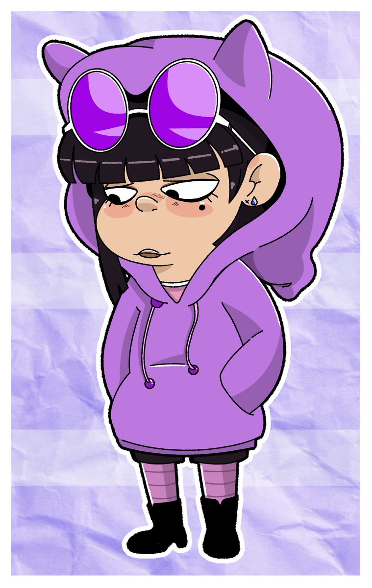 PuppetPina's tweet image. Lilac, OC commission for @The_PessiMystic