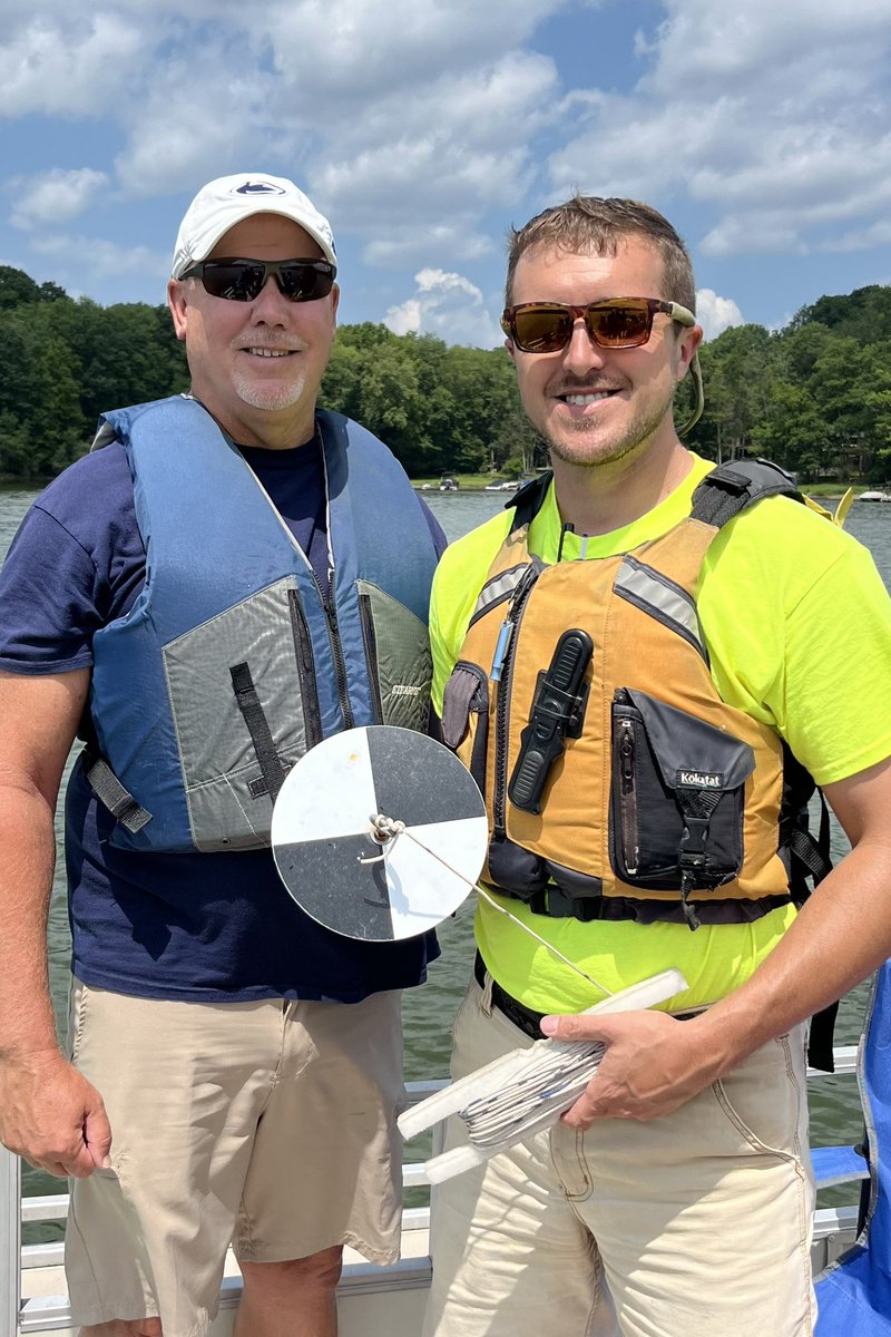 Always a fun time when these two get together monitoring the water quality of the Big Lake! Pictured is our own Ed Molesky, PALMS President Elect, and Nick Spinelli, PALMS President. Nick is also the Executive Director of the Lake Wallenpaupack Watershed Management District.