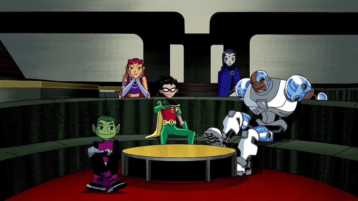 worldsfinest's tweet photo. Happy anniversary, Titans! The beloved Teen Titans animated series debuted on this day (July 19) in 2003 with "Final Exam!" A massive and influential hit, this series holds up strong thanks to its frequently stunning animation, great writing and addictively fun tone! #TeenTitans https://t.co/BaNzwenfyY