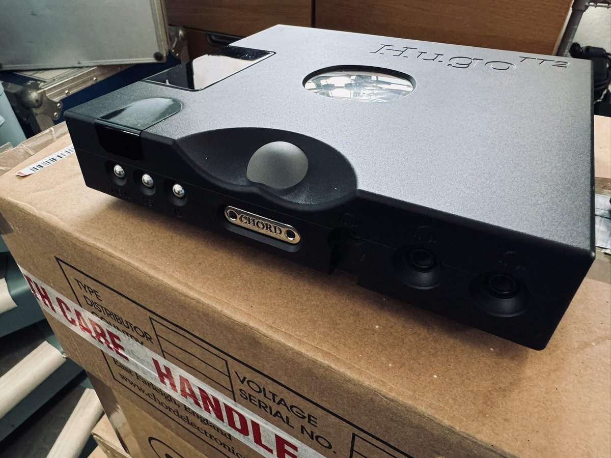 Midlandaudiox's tweet photo. A rare opportunity to own a @chordelectronics #TT2 #DAC In black with all accessories and original packaging £3999 selling at £2499 with a years warranty @midlandaudiox #belbroughton #robwatts https://t.co/Oqj4M9bCqi
