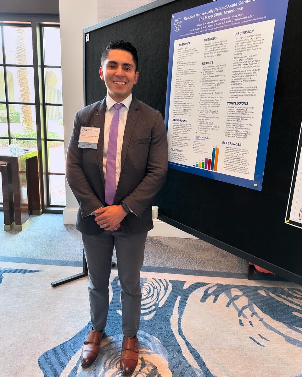 DrMiguelAristi's tweet photo. At the Florida Academy of Dermatology meeting! @Florida_Derm
@Mayoclinicfl team!
#DRDERMA #Piel #Skin #Florida https://t.co/ij4OLos8PN