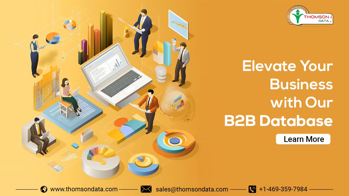 thomsondata's tweet image. Attention B2B businesses! Propel your brand to new heights with our database services. From targeted campaigns to enhanced visibility, let&apos;s make your brand the talk of the town!
#b2bbusinesses #databaseservices #marketingcampaigns #b2bemaildatabase #brandpromotions #thomsondata