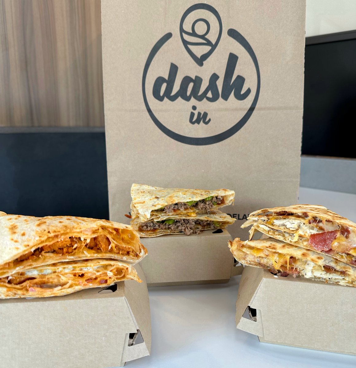 dashinstores's tweet image. It's a Hot Stackadilla® Summer at #DashIn! ☀️ 
We now offer 8 tasty Stackadilla® choices on our menu! Stop by and explore our new menu!