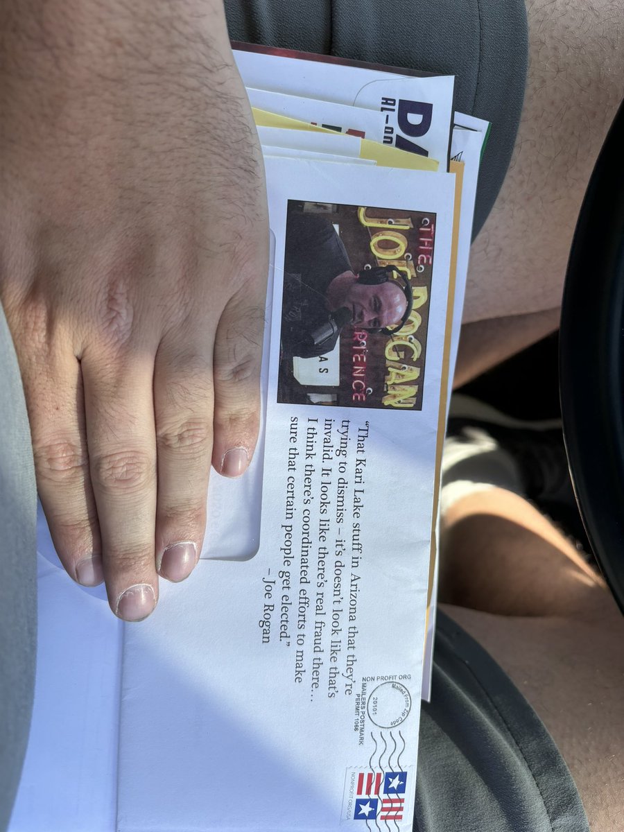 theDevstro's tweet photo. @joerogan you made it bro! Your finally on propaganda mail https://t.co/ZLXxQf3V1I