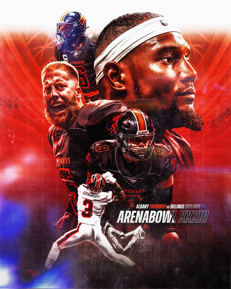 ArenaBowl XXXIII kicks off in one hour!

<a href="/FirebirdsAFL/">Albany Firebirds</a> <a href="/OfficialAFL/">Arena Football Scorigami</a>

#ArenaBowl #AlbanyFirebirds #smsports