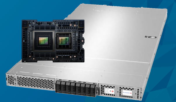 Broadberry's tweet photo. Introducing the NVIDIA GH200 Grace Hopper™ Superchip!

Designed for massive AI &amp; HPC tasks, it boosts performance by up to 10x for terabyte-scale applications. 🚀 

Learn more: https://t.co/6VCTbBOIYt

#Nvidia #GraceHopper #GH200 #AI https://t.co/6ZvLhQPr3f