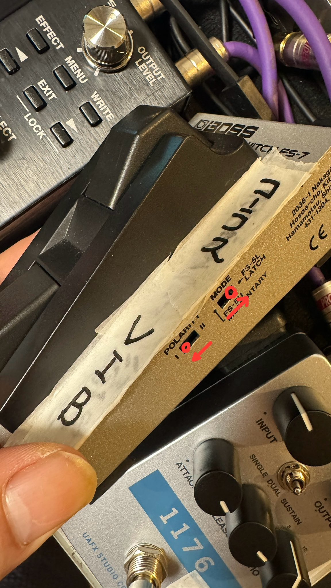 BOSS GT-1000 core BOSS FS-7セット