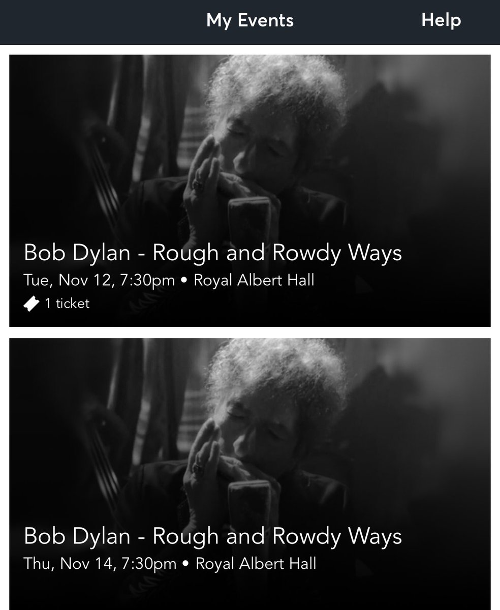Going to see the song and dance man once more…