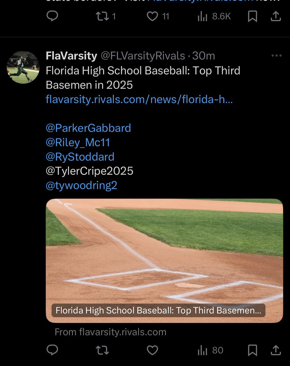 Glad to be on this list <a href="/ClemsonBaseball/">Clemson Baseball</a> <a href="/GreenWaveBSB/">Tulane Baseball</a> <a href="/BUncommitted/">Baseball_Uncommitted</a> <a href="/CoachJordan2/">Josh Jordan</a> <a href="/JoshMerrigan/">Josh Merrigan</a> <a href="/GoCFBaseball/">Marty Smith</a> <a href="/Chipola_BSB/">Chipola Baseball</a> <a href="/BaseballHCC/">HCC Baseball</a> <a href="/MikeMorrison_25/">Mike Morrison</a> <a href="/LakelandLegends/">Legends Baseball Powered By Under Armour</a> <a href="/KSUOwlsBaseball/">Kennesaw State Baseball</a> <a href="/KSchnall9/">Kevin Schnall</a> <a href="/coachchris14/">Chris Pollard</a> <a href="/chrcates/">CHRIS CATES</a> <a href="/FSUBaseball/">FSU Baseball</a>