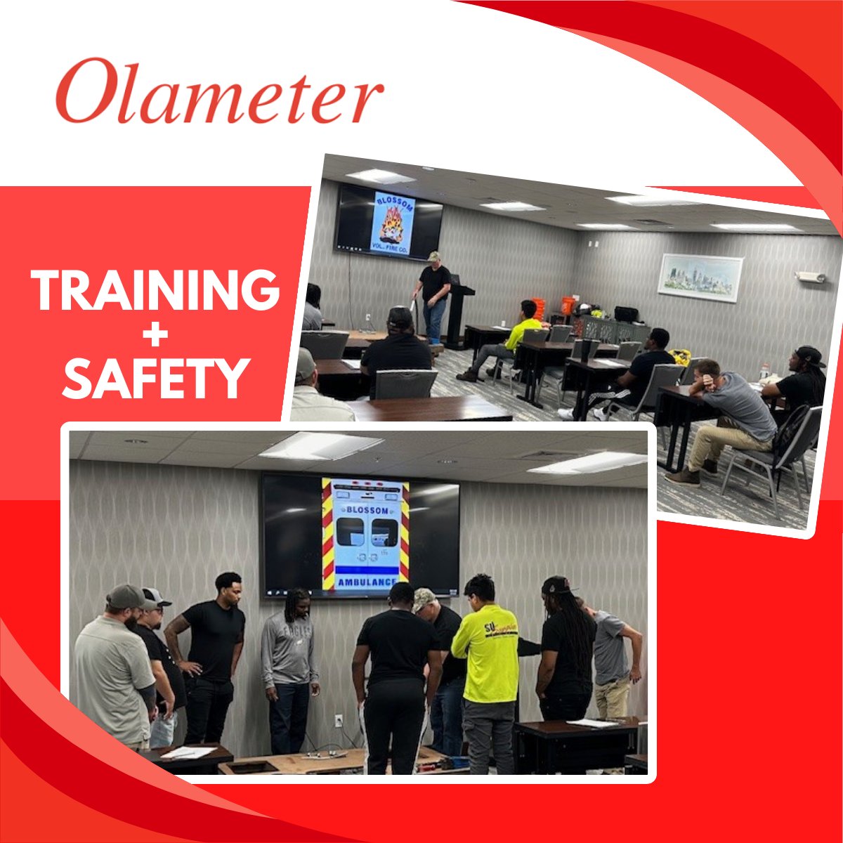 We’re thrilled to announce that our newest team members in Gwinnett County, GA, are diving into comprehensive on-the-job safety training. At #Olameter, the safety of our employees, customers, and the community is our top priority.