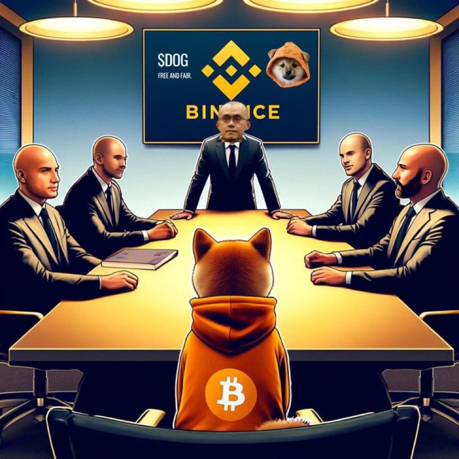 Repost do you believe in $DOG <a href="/binance/">Binance</a> 🧡