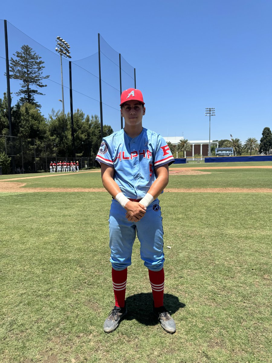 F: <a href="/Alpha_BSB/">Alpha Baseball</a> 2027 4, SoCal Redbirds Team Adidas 15U 3
PoG: Jamie Vozaitis 2-3, 2B, RBI