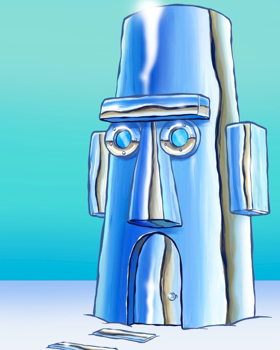 AmyLewis_Art's tweet image. Something you might find interesting…in addition to full bg paintings we also get partial paints of bg items and props to  paint. The chrome eps are fun to paint. Love the simple way th e  SpongeBob style handles painting shiny chrome!
Art Direction by Peter Bennett
#funfact…