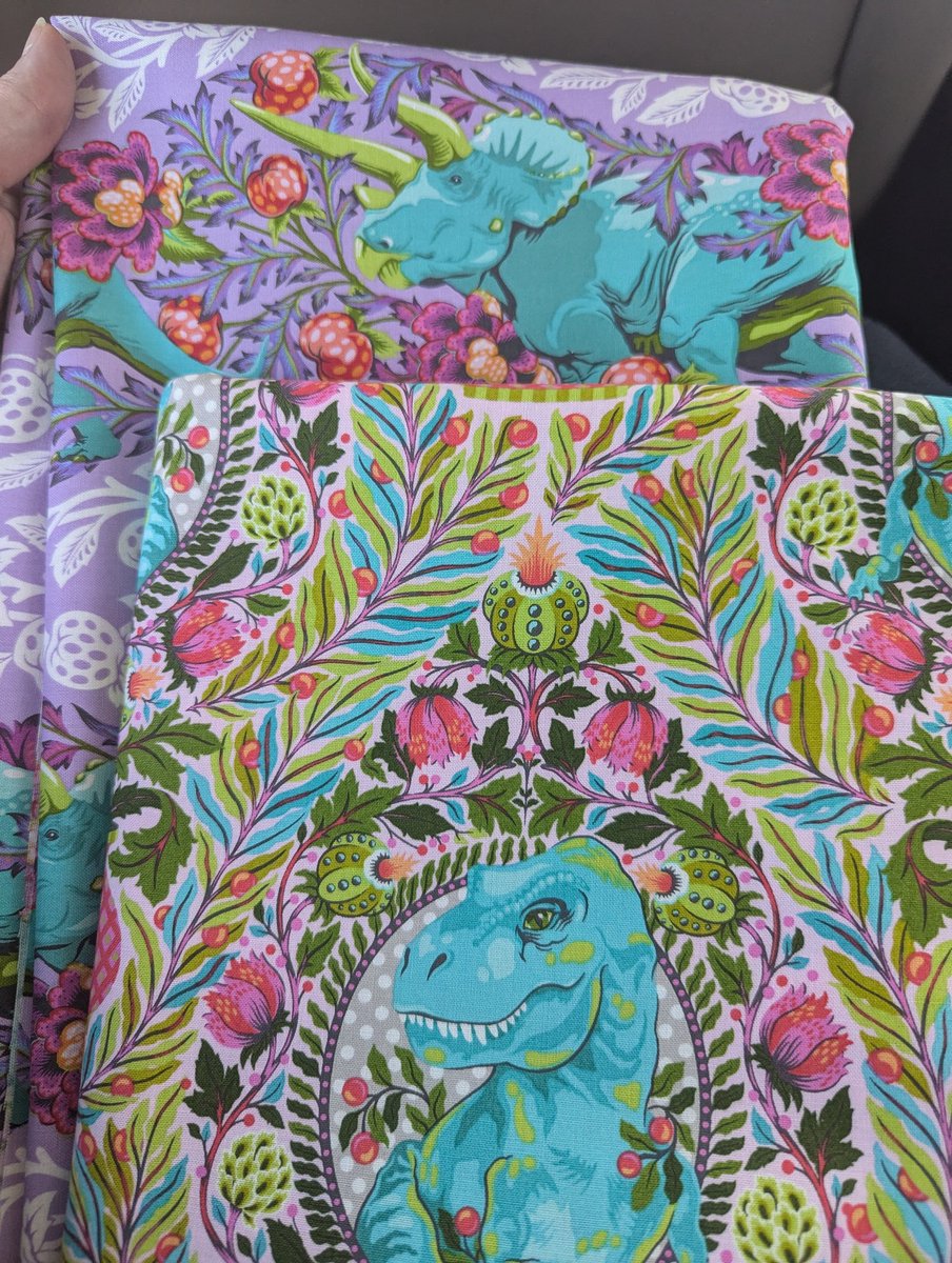 I had fun fabric shopping today.
