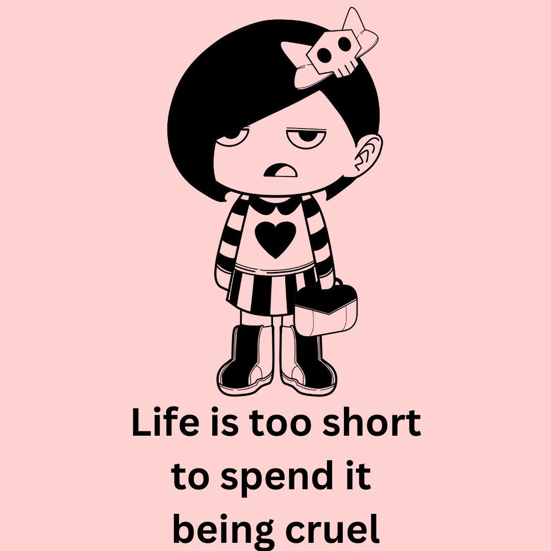 MazzyZero's tweet photo. Life is too short to waste on being unkind. Let's spread kindness and positivity instead. #BeKind #SpreadLove 🌟 https://t.co/NAenTO84Ei