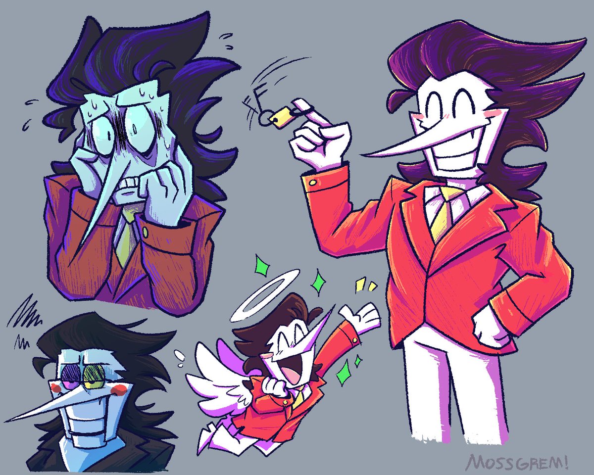 mossgrem's tweet photo. I dont think I ever posted these spams here did I... oops
#spamton #deltarune https://t.co/e96u6h8Aqq