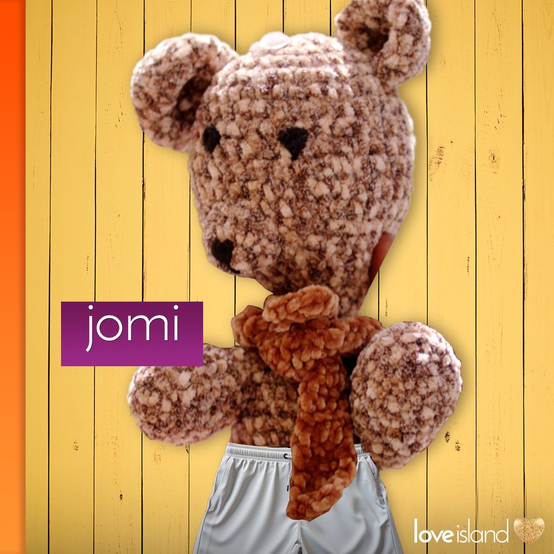 LoveIsland's tweet photo. Anyone fancy one more Bombshell? 👀 

JoMi is heading to the Villa to find a bear-y strong connection 🧸 #LoveIsland https://t.co/bzOkvahPpJ