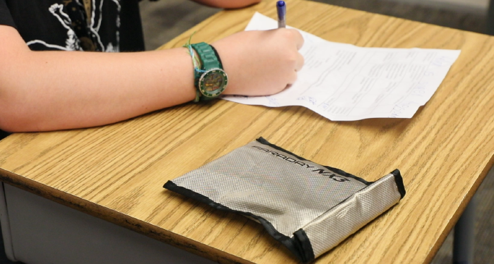 New safety initiatives are coming to CCSD. Starting on the first day of school, middle and high school students will be required to wear an ID badge while on campus and will be placing their electronic devices in a signal-blocking pouch during instructional time.