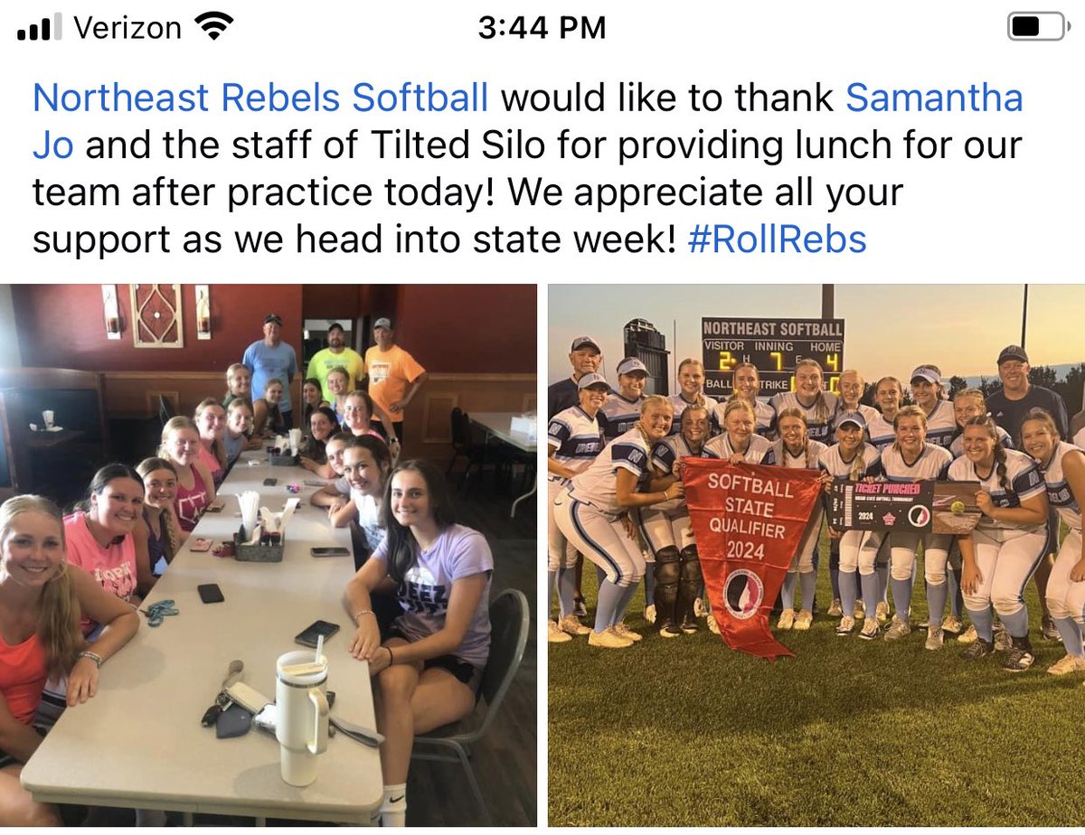 Northeast Rebels Softball (@ne_rebels_sb) on Twitter photo 